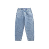 INFLATION Men Denim Pants Solid Patched Baggy Jeans Male Trousers Plus Size