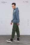 Green army cargo pants