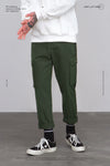 Green army cargo pants