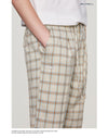 casual retro plaid pants