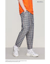 casual retro plaid pants