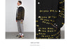 Letter Printing Parka Casual Jacket