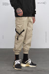 Side pocket tape cargo pants