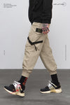 Side pocket tape cargo pants