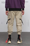 Side pocket tape cargo pants