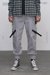 Side pocket tape cargo pants