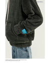 Wool Fleece Pullover Hoodie