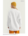 High Neck Solid Sweatshirt