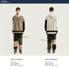 INFLATION Design khaki hoodie