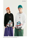 ASTRONAUTS Space Elements Print  Sweatshirt