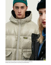 Hooded Down-Padded Parkas jacket