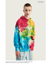 Rainbow Dye Cotton Hoodie