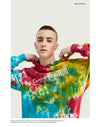 Rainbow Dye Cotton Hoodie