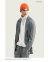 Grey Check Terno Masculino tracksuit