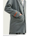 Grey Check Terno Masculino tracksuit