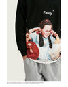 ballon kid Print Fleece Sweatshirt