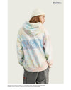 cloudy rainbow Dye Hoodie