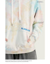 cloudy rainbow Dye Hoodie