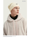 Wool Fleece Pullover Hoodie