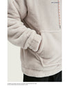 Wool Fleece Pullover Hoodie