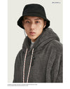 Wool Fleece Pullover Hoodie