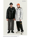 Hooded Puffy down-Padded jacket