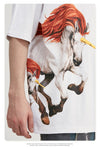 short sleeve ginger unicorne tee