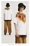 Flowers Oversized Printed Tshirt