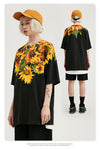 Flowers Oversized Printed Tshirt