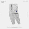 Silver light cargo pants