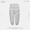 Silver light cargo pants