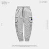 Silver light cargo pants