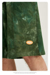 Green camo cotton short