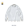 High Neck Solid Sweatshirt