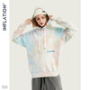 cloudy rainbow Dye Hoodie