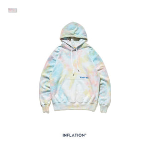 cloudy rainbow Dye Hoodie