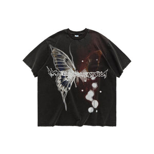 Ripped  Butterfly festival tee