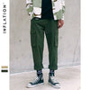 Green army cargo pants